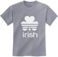 🍀 tstars patricks clover shamrock t shirt: boys' clothing at its finest logo