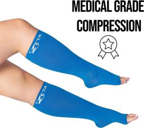 img 1 attached to Zeta Compression Swelling Soothing Gradient Sports & Fitness for Team Sports