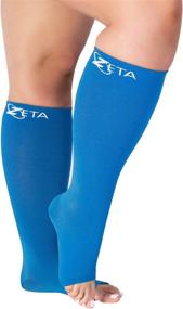 img 4 attached to Zeta Compression Swelling Soothing Gradient Sports & Fitness for Team Sports