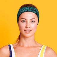 🏊 will & fox swimming headband for adults with earplugs - prevent swimmers ear, non-slip grip, adjustable ear band - fits kids 10+ to adults logo