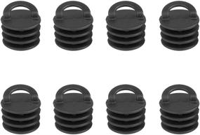 img 3 attached to 🛶 Gimiton Kayak Marine Boat Scupper Stoppers - Efficient Drain Hole Plugs for Kayak, Canoe & Boat - Premium Replacement Bungs