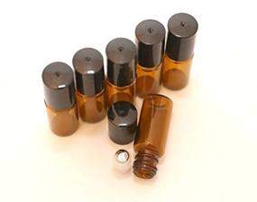 img 1 attached to 🍶 Stainless Steel Roller Bottles for Essential Perfumes: Stylish and Convenient