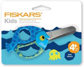 img 3 attached to Milward 13 cm Animal Scissors for Kids - Fish Design