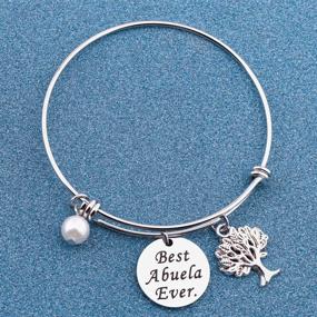 img 1 attached to 👵 LQRI Abuela Bracelet: The Perfect Gift for Your Best Abuela Ever! Granny-approved Gift for Abuela, Grandma, Nana