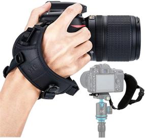 img 4 attached to 📷 JJC DSLR Camera Wrist Hand Strap Grip + Quick Release Tripod Plate for Nikon D780 D850 D810 D800 D750 D610 D600 D500 D7500 D7200 D7100 D7000 D5600 D5500 D5300 D5200 D3500 D3400 D3300 D6 D5 D4S D4