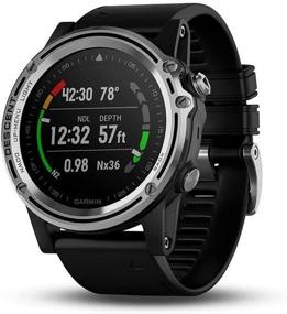 img 4 attached to 🌊 Renewed Garmin Descent Mk1: Dive Computer + GPS, Fitness Features | Silver/Black Watch-sized Device