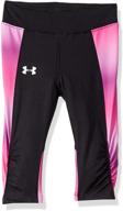 👧 under armour little everyday legging: durable girls' clothing for comfortable leggings logo