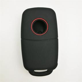 img 1 attached to Coolbestda Silicone Protector Keyless Volkswagen