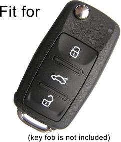 img 3 attached to Coolbestda Silicone Protector Keyless Volkswagen