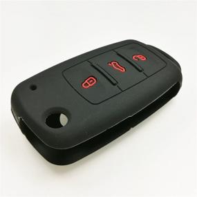 img 2 attached to Coolbestda Silicone Protector Keyless Volkswagen