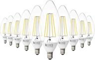 💡 sunco lighting decorative candelabra filament bulb logo