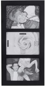 img 3 attached to Malden 5x7 3-Opening Collage Picture Frame: Showcase Memories in Sleek Black Design