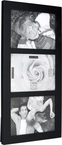 img 2 attached to Malden 5x7 3-Opening Collage Picture Frame: Showcase Memories in Sleek Black Design