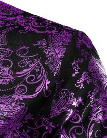 img 1 attached to 👔 Exquisite ZEROYAA Luxury Paisley Printed Stylish: Elevate Your Fashion Game!