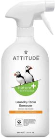 img 2 attached to Powerful Citrus Zest Stain Remover - ATTITUDE Nature, Hypoallergenic, 27.1 Fl Oz (Pack of 1)