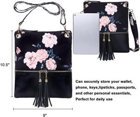 img 1 attached to 🌻 Stylish Crossbody Sunflower Shoulder Messenger Handbag for Women's Handbags & Wallets