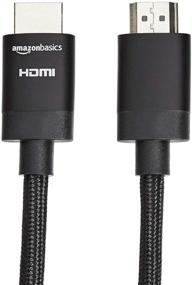 img 2 attached to High-Quality 3 Feet HDMI Cable - Amazon Basics Enhanced Braided Cable (18Gpbs, 4K/60Hz)