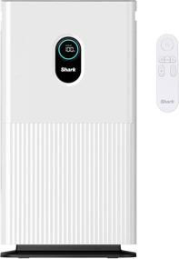 img 4 attached to 🦈 Shark HE601 Air Purifier: Powerful 6 True HEPA, 1200 Sq. Ft Coverage, 99.98% Dust & Allergen Capture, Viruses & Smoke Control, Odor Lock, Whisper-Quiet, 6 Fan Speeds, White