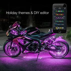 img 2 attached to 🚗 XKGLOW XK-Chrome-KIT - Enhance Your Ride with Bluetooth-Enabled Multi-Color RGB LED Controller and Smartphone App Control (Universal for Car, Truck, Motorcycle Under Glow)