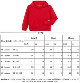 img 2 attached to Boys' Kid Nation Fleece 👦 Pullover Sweatshirt: Top-rated Fashion Hoodies & Sweatshirts