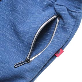 img 2 attached to 👖 Stylish and Comfortable GLEAMING GRAIN Drawstring Elastic Sweatpants for Boys' Clothing and Pants