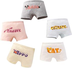 img 4 attached to Cotton Underwear Shorts Panties for Boys - Elfeves Boys' Clothing Undergarments