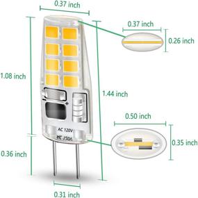 img 3 attached to 💡 Dimmable LEKE Halogen Bulb - 20W 25W Equivalent