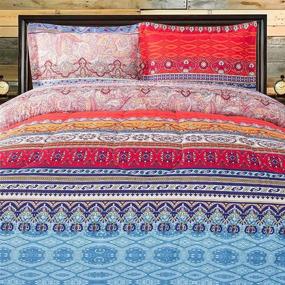 img 3 attached to Shatex Comforter Pieces Bedding Bohemian