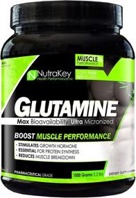 img 4 attached to Порошок NutraKey L-Glutamine - 1000г.