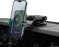 mankiw wireless charging clamping compatible portable audio & video logo