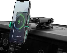 img 4 attached to MANKIW Wireless Charging Clamping Compatible Portable Audio & Video