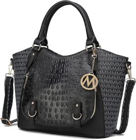 img 4 attached to Versatile Collection: Top Handle Crossbody Women's Handbags & Wallets with Shoulder Pocketbook in Satchels
