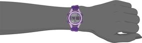 img 3 attached to Armitron Women's Digital Chronograph Purple Watch 45/7062PUR