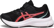 asics kid's jolt 3 ps running shoe: optimal support for young runners logo