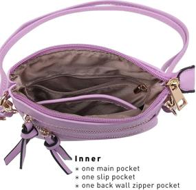 img 1 attached to 👜 Women's Handbags & Wallets: Dasein Small Crossbody Bags in Stylish Purple