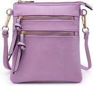 👜 women's handbags & wallets: dasein small crossbody bags in stylish purple logo