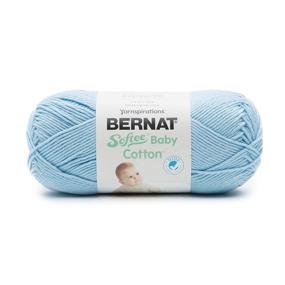 img 4 attached to Bernat Softee Baby Cotton YARN: Discover the Serenity of Dusk Sky Shades