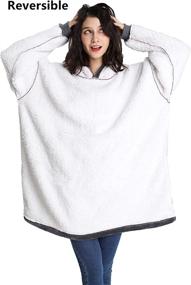 img 1 attached to Cmtpuy Sweatshirt Oversized Pullover Children Bedding