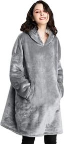 img 3 attached to Cmtpuy Sweatshirt Oversized Pullover Children Bedding