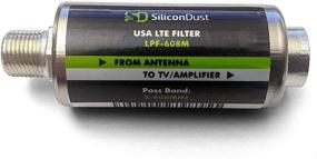 img 1 attached to 📺 SiliconDust LPF-608M LTE Filter: Enhancing TV Antenna Performance with USA 2020 Standard 600/608/618MHz Compatibility