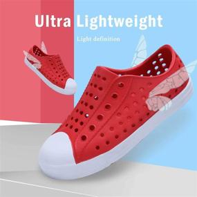 img 1 attached to Seannel Sneaker U821STLXS001: Lightweight Breathable Girls' Shoes for Outdoor & Indoor Activities