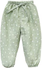 img 2 attached to 👖 Little Summer Spring Printed Trousers: Trendy Boys' Clothing and Pants