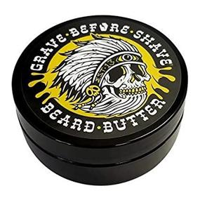 img 4 attached to 💦 Experience Luxurious Moisture with Grave Before Shave Beard Butter: Perfect for a Well-Groomed Beard