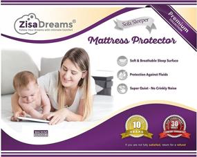 img 4 attached to Sleep Factory Protector Hypoallergenic Waterproof Bedding