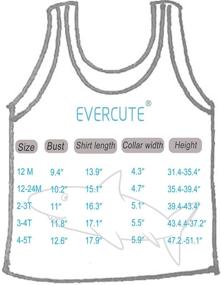 img 1 attached to 🦖 Durable Toddler Cotton Dinosaur Sleeveless Boys' Tops, Tees & Shirts - Evercute Brand