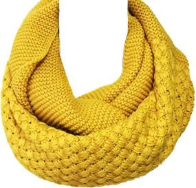 img 2 attached to Wrapables Trendy Winter Infinity Scarf Women's Accessories in Scarves & Wraps