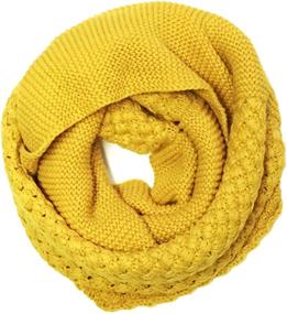 img 4 attached to Wrapables Trendy Winter Infinity Scarf Women's Accessories in Scarves & Wraps