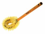 🧼 osborn international 75125sp economy bowl brush: long solid wood handle, 4" brush area length - efficient cleaning solution logo