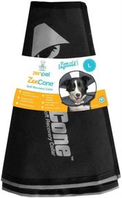 img 3 attached to 🐾 ZenPet Adjustable Soft Recovery Cone E-Collar for Dogs and Cats - Must-Have with Your Pet's Everyday Collar - Ensure Comfort and Optimal Fit