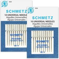 🧵 schmetz universal household sewing machine needles - size 90/14 - pack of 20 needles logo